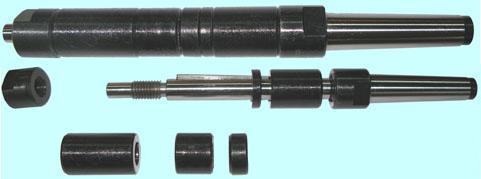 Оправка с хвостовиком КМ3 - d27, L-160 комбинир-ая для нас. цил. и торц. фрез с прод-ой и попер-ой шпонкой