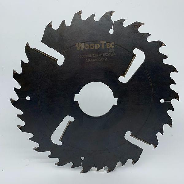 Пила дисковая Ø350 х 50 х 4,0/2,5 Z = (24 + 24) + 4 WoodTec