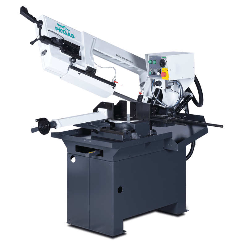 Гравитационный консольный ленточнопильный станок Pegas-Gonda 260×280 GH-LR