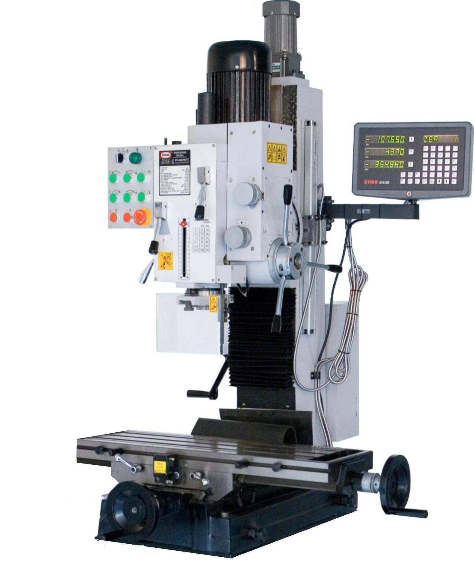 Вертикально-фрезерный станок с цифровым измерением PROMA FP-48SPN 25014001