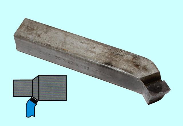 Резец Проходной отогнутый 16х16х110 Т15К6 левый DIN 4972