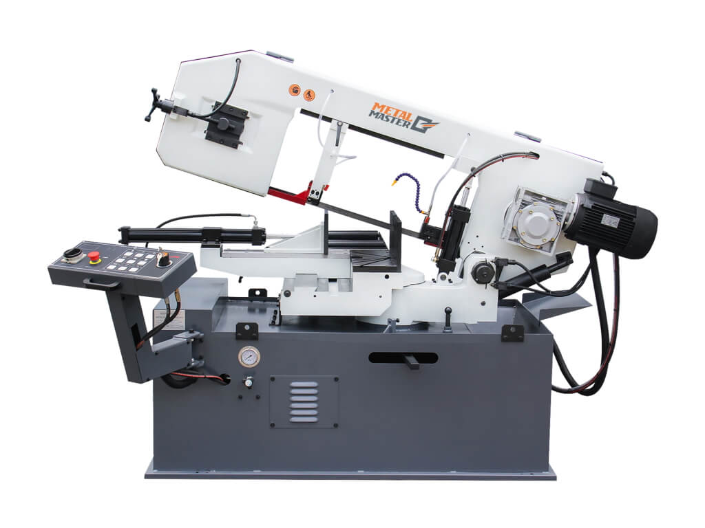 Полуавтоматический ленточнопильный станок MetalMaster BSM-330 SAF Полуавтоматический ленточнопильный станок MetalMaster BSM-330 SAF
