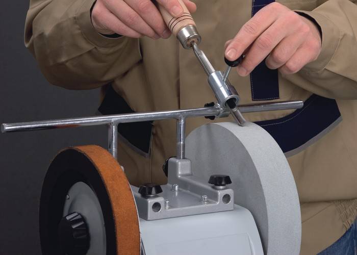 Приспособление для заточки полукруглых стамесок Optimum 5910021