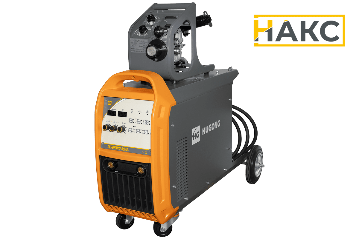 Сварочный полуавтомат HUGONG INVERMIG 500S III (ОТКРЫТЫЙ ПОДАЮЩИЙ)