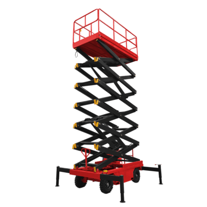 Подъемник самоходный электрический ножничный ведомый SPF1305 Подъемник самоходный электрический ножничный ведомый SPF1305