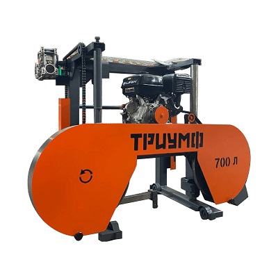 Ленточная пилорама бензиновая Триумф 700 (Lifan) Ленточная пилорама бензиновая Триумф 700 (Lifan)
