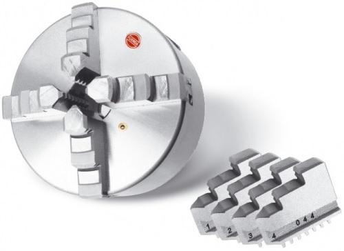 Патрон токарный d 200 мм 4-х кулачковый К-12 с креплением через фланец ( 7100-0007П) Патрон токарный d 200 мм 4-х кулачковый К-12 с креплением через фланец ( 7100-0007П)