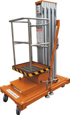 Телескопический подъемник GROST Single Mast 125-9 AC/DC Телескопический подъемник GROST Single Mast 125-9 AC/DC