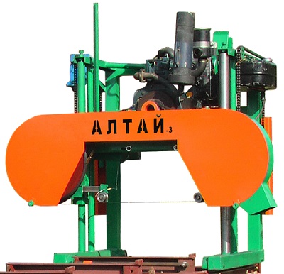 Ленточная дизельная пилорама Алтай-3 900 (Kubota) Ленточная дизельная пилорама Алтай-3 900 (Kubota)