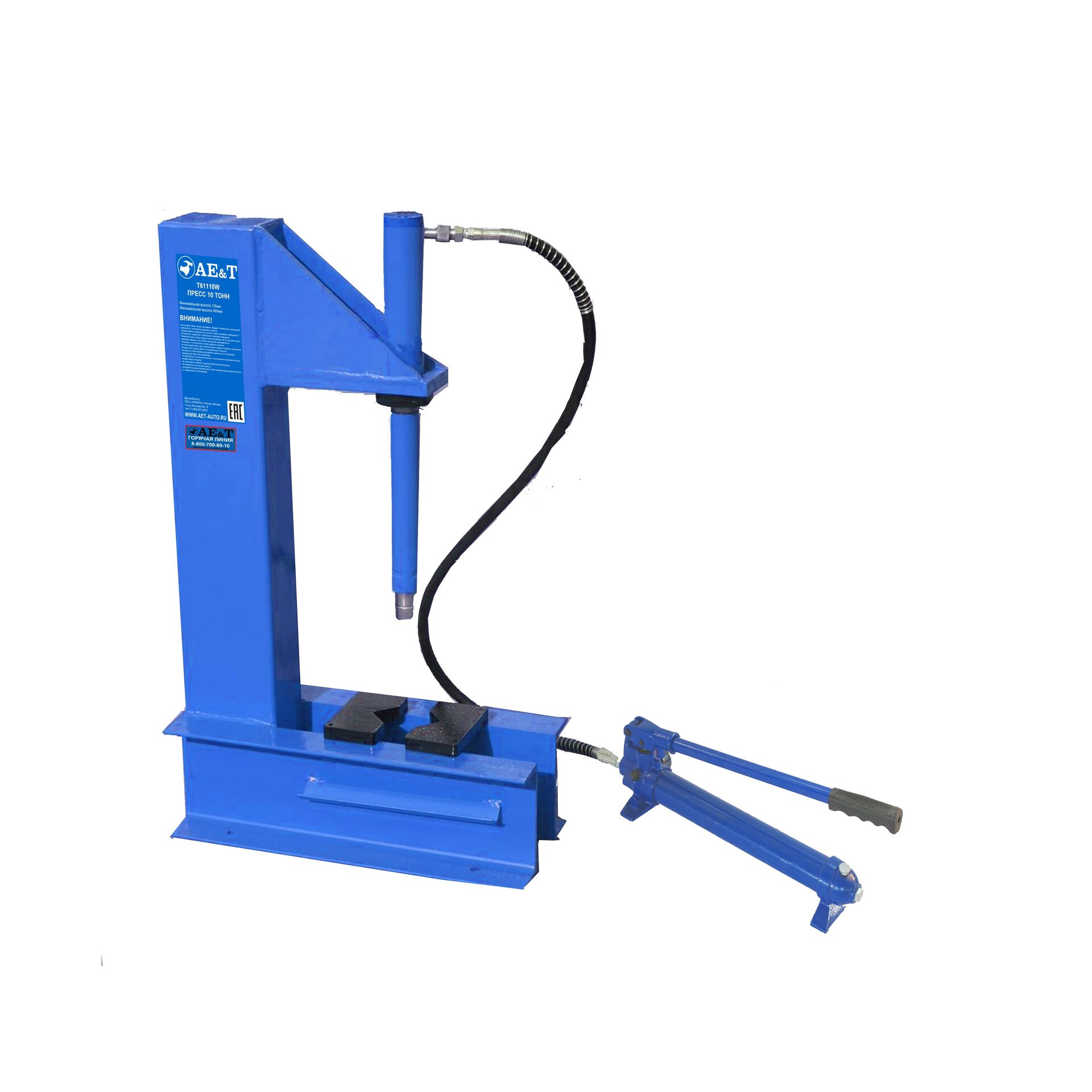 Пресс AE&T T61110W 10т Г-образный