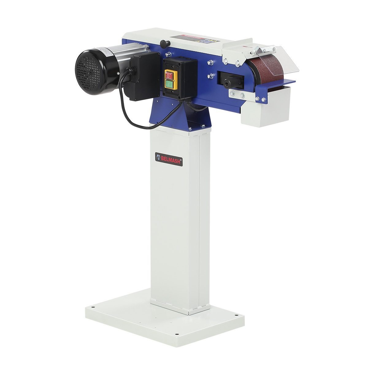 Станок шлифовальный ленточный BELMASH BSM-484 Станок шлифовальный ленточный BELMASH BSM-484
