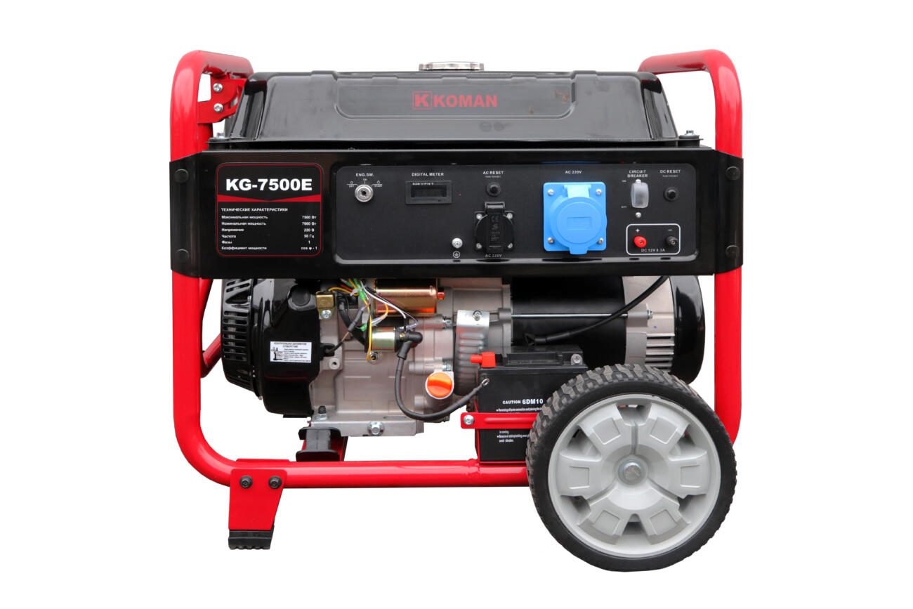 Генератор бензиновый KOMAN KG-7500E