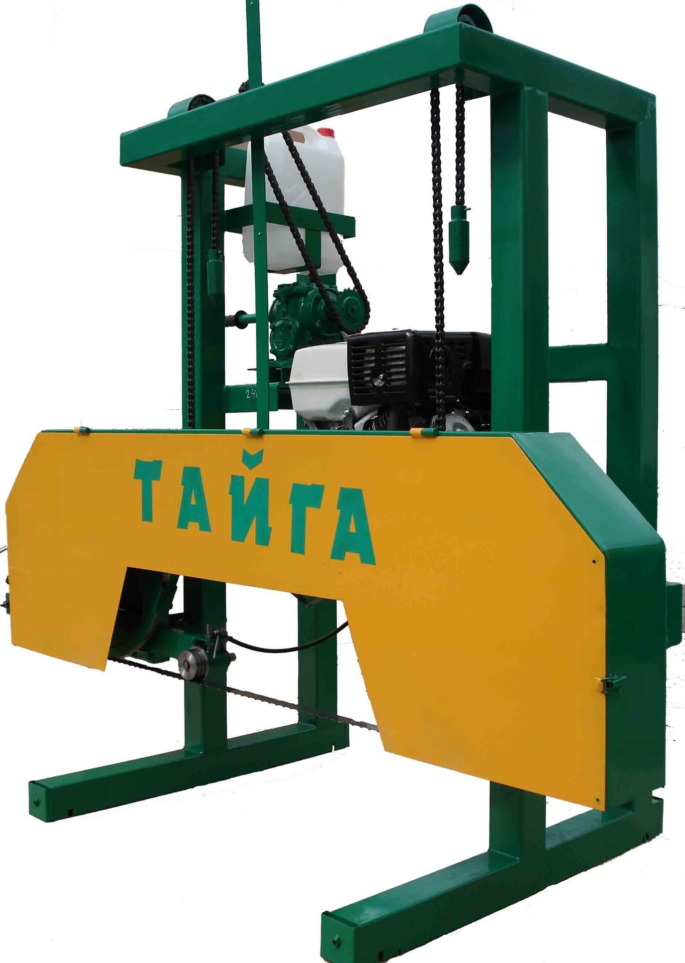 Пилорама ленточнопильная Тайга Т-2 бензиновая (Honda) Пилорама ленточнопильная Тайга Т-2 бензиновая (Honda)