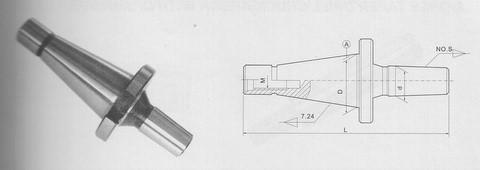 Оправка 7:24 -40 / В18 на внутренний конус сверлильного патрона (на расточ. и фрезер. станки)