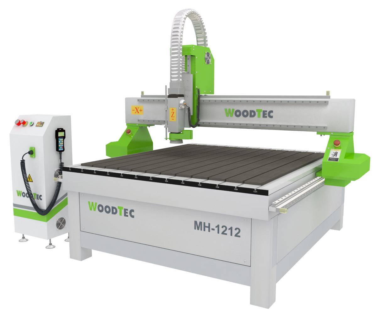 Фрезерно-гравировальный станок с ЧПУ WoodTec MH-1212 Фрезерно-гравировальный станок с ЧПУ WoodTec MH-1212