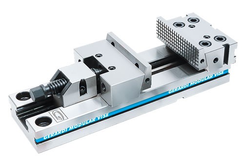 Тиски станочные прецизионные с системой быстрой замены губок Gerardi 1A-3x300