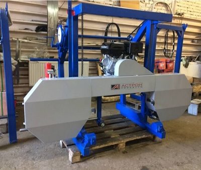 Бензиновая ленточная пилорама Астрон 10.02 Бензиновая ленточная пилорама Астрон 10.02