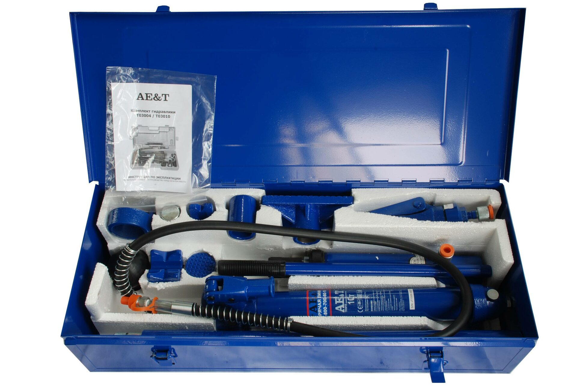 Комплект гидравлики AE&T T03010 рихтовочный 10т