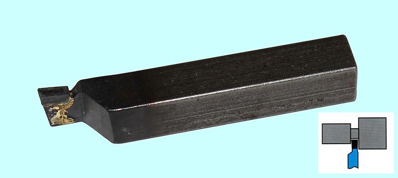 Резец Отрезной 20х20х125 Т15К6 левый DIN 4981