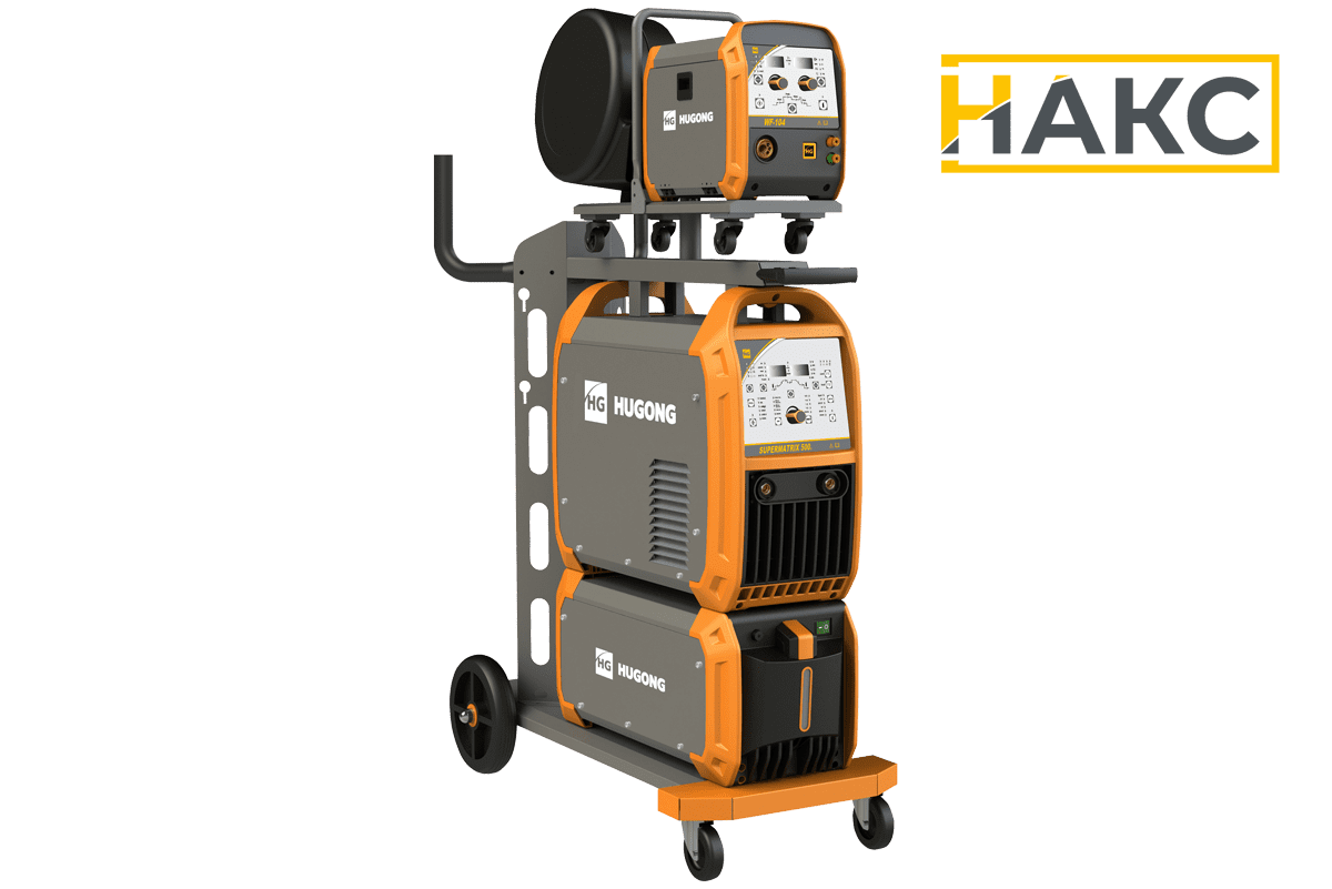 Сварочный полуавтомат HUGONG SUPERMATRIX 500 III (С БО И ТЕЛЕЖКОЙ)