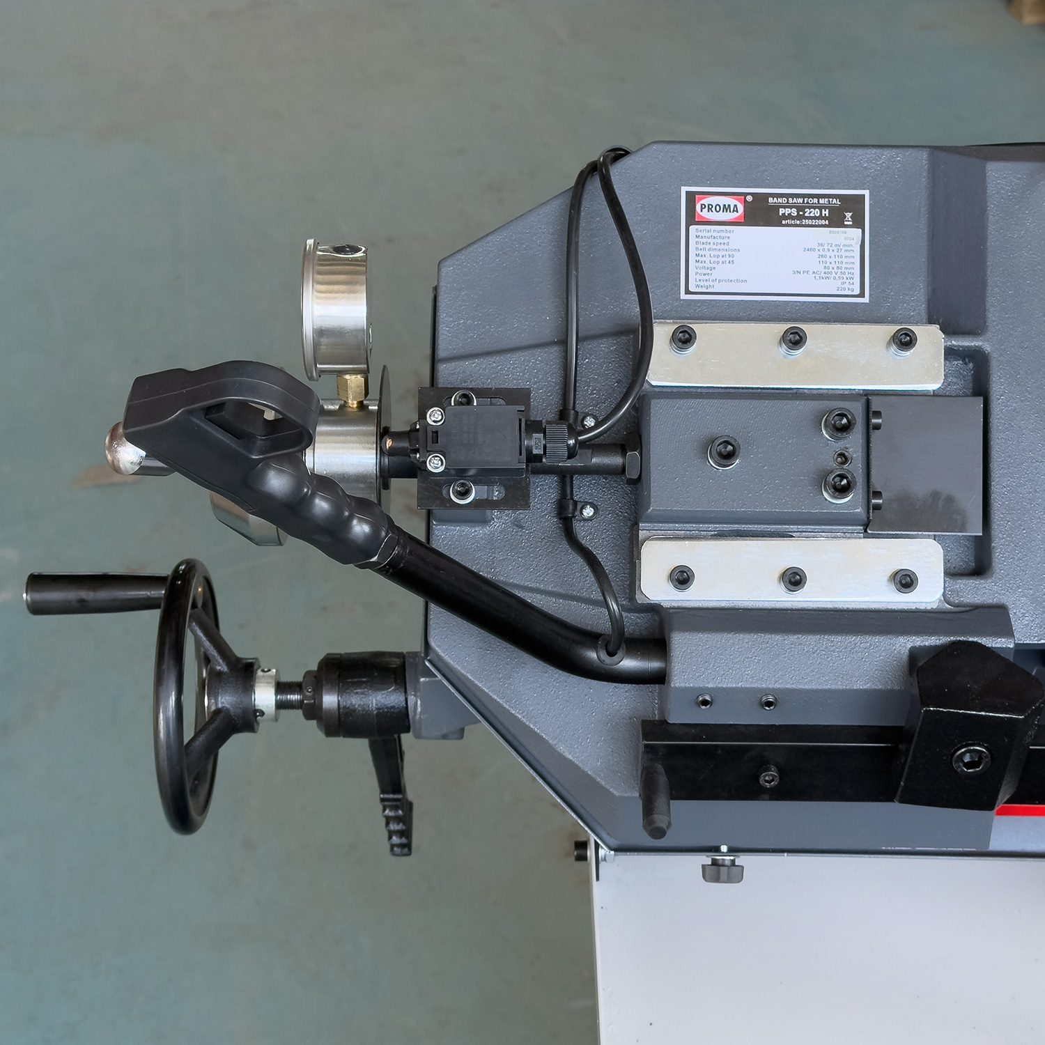 Ленточно-пильный станок по металлу Proma PPS-220H 25022004