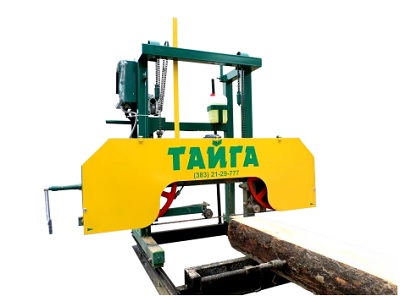 Пилорама ленточная Тайга Т-3 + Усиленный рельсовый путь Пилорама ленточная Тайга Т-3 + Усиленный рельсовый путь