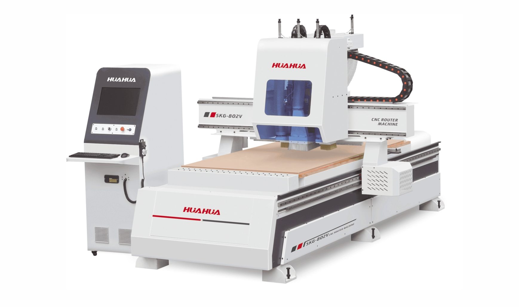 Кромкооблицовочный станок HUAHUA SKG-802V